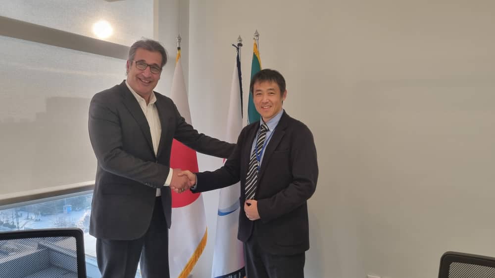دیدار دبیر کمیسیون کارآفرینی بین‌المللی کانون با مدیرکل دفتر JICA ژاپن در ایران
